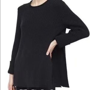 The Row 2-side-slit sweater